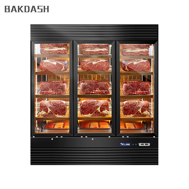 Commercial Beef Aging Cabinet Dry and Wet and Steak Sour Cabinet Refrigeration Constant Temperature Freezing Display Cabinet
