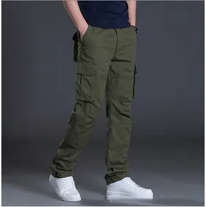 Pantalons cargo pour hommes Pantalons décontractés multi-poches grande taille Pantalons pour hommes Outwear Pantalons droits d'hiver Pantalons