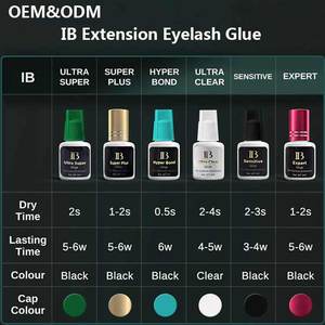 กาวต่อขนตาปลอม ib ขนาด 5 มล. แห้งเร็ว กาวต่อขนตาปลอมยอดนิยม - Product Image 5