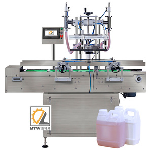MTW – Machine de remplissage automatique pour produits alimentaires, baril d'huile comestible, jerrycan, ligne de remplissage de seaux de 25 l - Product Image 1