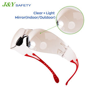 משקפי מגן משקפי מגן רך pvc רך משטח עבודה משקפי בטיחות לתעשייה - Product Image 2