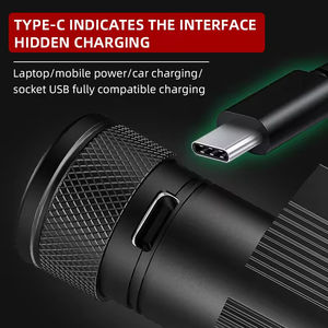 Linterna Frontal LED Recargable de Alta Potencia con Luz Roja de Seguridad, Portátil, para Exteriores, con Luz Azul, Verde y Amarilla - Product Image 4