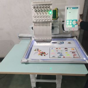 Máquina de Bordar y Acolchar Computarizada de Múltiples Cabezales Dahao A15 de 9/12/15 Agujas para Uso Doméstico con Motor Servo Dahao de 1200 RPM - Product Image 5