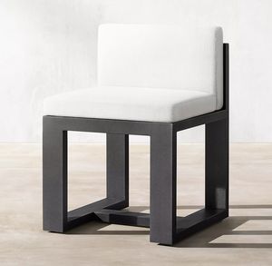 अनुकूलन योग्य आधुनिक एल्यूमीनियम आउटडोर फर्नीचर डाइनिंग टेबल 8 सीटर गार्डन टेबल और कुर्सी सेट - Product Image 2