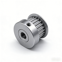 Poulie de distribution synchrone en aluminium haute précision 2GT GT2 2M 3M 16T 20T avec alésage personnalisé et vis de réglage