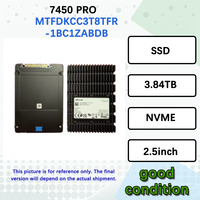 7450 PRO 3.84TB U.3 NVMe Gen4 X4 SSD Solid State Drive MTFDKCC3T8TFR -1BC1ZABDB