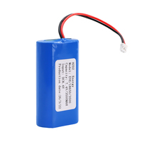 Batterie à semi-conducteurs rechargeable HOZHM 18650 3500mAh 7.4V 800 cycles pour ventilateur, phare, haut-parleur 2S1P