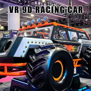 6-người VR đua chụp mô phỏng 9D off road xe chơi game thực tế ảo năng động VR/AR/MR thiết bị VR trò chơi máy