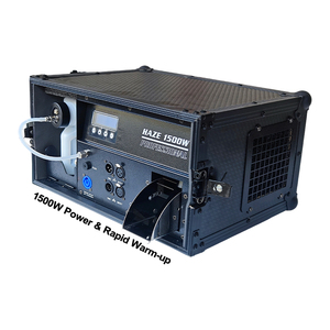Igracelite Máquina de Humo para Escenario de 1500W, Silenciosa y Anti-Obstrucciones, con Estuche de Transporte para Teatro, Estudio y Eventos - Product Image 4
