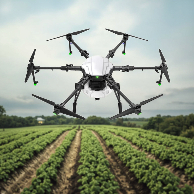 Best-selling Classic Six-axis E610P 10Kg 10L EFT Agricultural Plant protection UAV Is Used for Spraying Crops