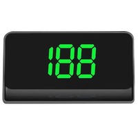 Compteur de vitesse GPS universel HUD avec affichage tête haute, compteur de vitesse numérique KMH MPH pour toutes les voitures et camions