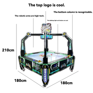 Juego de Hockey de Aire con Estructura Sólida, Base Estable, Soporte Resistente, Uso a Largo Plazo, Equipo Deportivo para Interiores, Juego de Arcade - Product Image 2