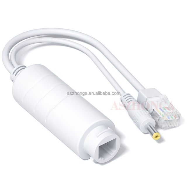 POE 37-57V to DC12V 1A  Waterproof POE Splitter IEEE802.3AF Oem Product Manufacturers