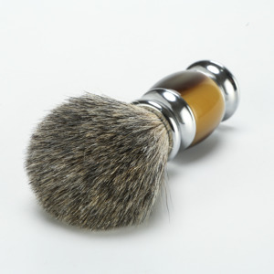 <span class=keywords><strong>Pennello</strong></span> da <span class=keywords><strong>Barba</strong></span> Riutilizzabile con Manico in Resina Anti-irritazione e Setole di <span class=keywords><strong>Tasso</strong></span> per Pulizia Viso e <span class=keywords><strong>Barba</strong></span> - Product Image 3