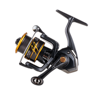 Moulinet spinning ultra-léger Hummingbird 4e génération avec micro-roulements en acier inoxydable et frein étanche pour la pêche en rivières et lacs