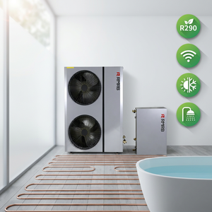 Pompe à chaleur air-eau de type split R32/06FR/18.2kW, chauffage et refroidissement, A+++ EVI, faible niveau sonore, -35°C, 220V 380V, CE, WiFi - Product Image 1