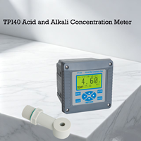 Medidor de Concentración de Ácidos y Álcalis TIMEPOWER TP1400 con Sensor Inductivo de Alta Precisión y Almacenamiento de Datos a Largo Plazo