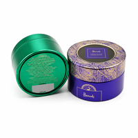 Boîte en métal hermétique pour chocolats en gros, petite boîte cadeau en métal