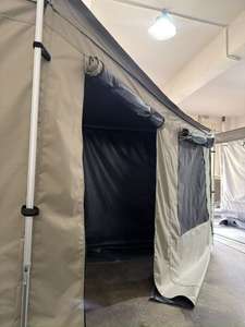 <span class=keywords><strong>Auvent</strong></span> de véhicule en alliage d'aluminium 270, abri latéral imperméable avec cloison pour SUV, camion, fourgonnette - Product Image 3