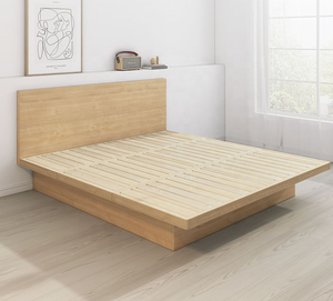 Base de Cama Moderna de Madera Maciza con Almacenamiento Elevable - Product Image 2
