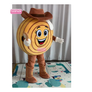 Kostum Maskot Karakter Kartun Permen Kustom Profesional MOQ 1 PC, Permen Lolipop Bonbon untuk Dijual - Product Image 1