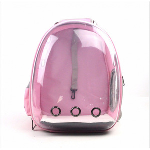 <span class=keywords><strong>Mochila</strong></span> moderna para gatos grandes, diseño de cápsula transparente portátil, portador de mascotas, correa de hombro transpirable para suministros de <span class=keywords><strong>alimentos</strong></span> secos - Product Image 4