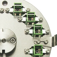 NEOFIBO SC APC 12 Cores Connecteur Jig Ferrule Connecteur Ferrule Fibre Optique Pression Centrale Fixation de Polissage
