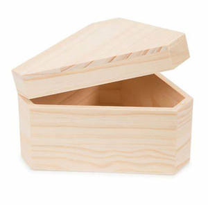 Hình Dạng Hình Tam Giác Sơn Nhỏ Bằng Gỗ Quà Tặng Bao Bì Hộp Với Bản Lề Nắp - Product Image 6