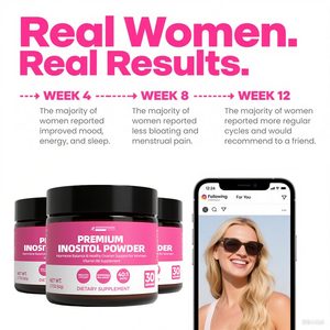 OEM ODM suplemen bubuk <span class=keywords><strong>Inositol</strong></span> untuk wanita dewasa Premium Label pribadi Vitamin B8 dukungan hormon & Gizi sehat - Product Image 6