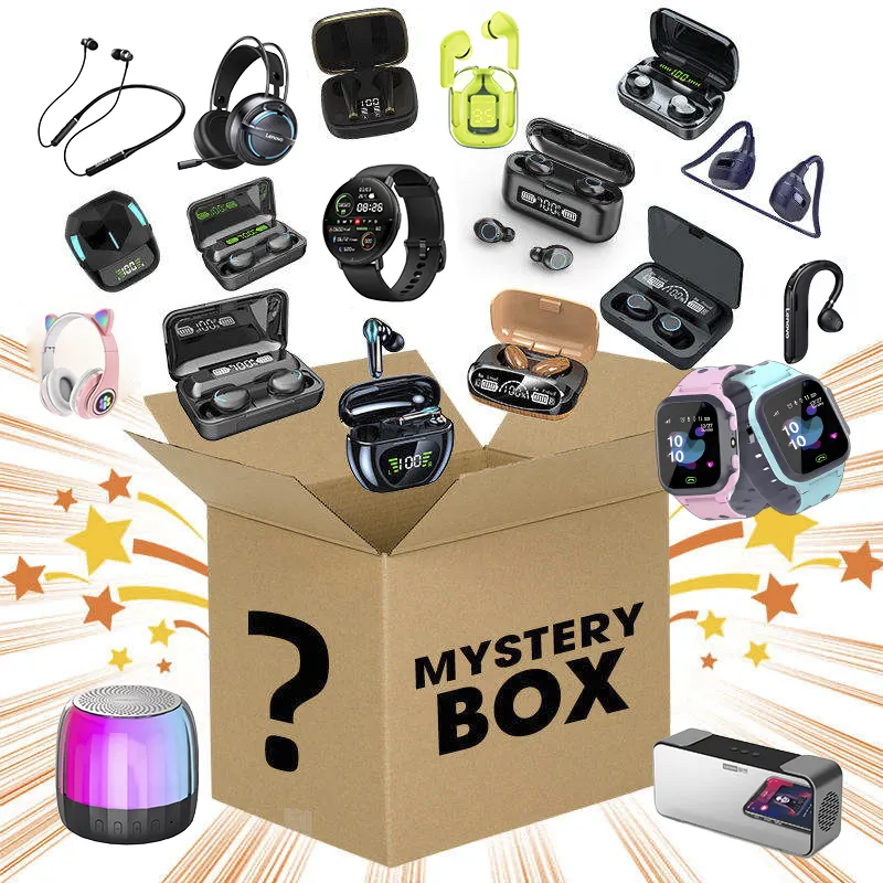 3c Gadget Elektronisch Product Geluksgeschenk Speelgoed Blind Mystery Box Heeft Kans Open: Gaming Draadloze Bluetooth Oortelefoon, Slimme Luidspreker