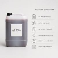 Colorant à base d'huile à haute concentration, teinture complexe métallique pour revêtements de meubles en bois, teinture acide pour peinture