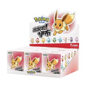 Pop Mtar Pokemened Eevee Bất Ngờ Chính Hãng Hoạt Hình Hành Động Hình Hiển Thị Nhật Bản Phim Hoạt Hình Phim Hoạt Hình Hình Bí Ẩn Hộp Quà Tặng Bán Buôn Labuub - Product Image 1