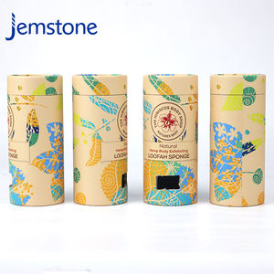 High Quality Custom Full Color Printing Logo Cardboard Cylinder Box Cosmetic Perfume Bottle Paper Tube Packaging - Product Image 1