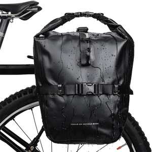 Assento traseiro de tpu para ciclismo, saco à prova d'água de 20l para bicicleta de montanha, bagagem, bolsa para ciclismo e armazenamento - Product Image 1