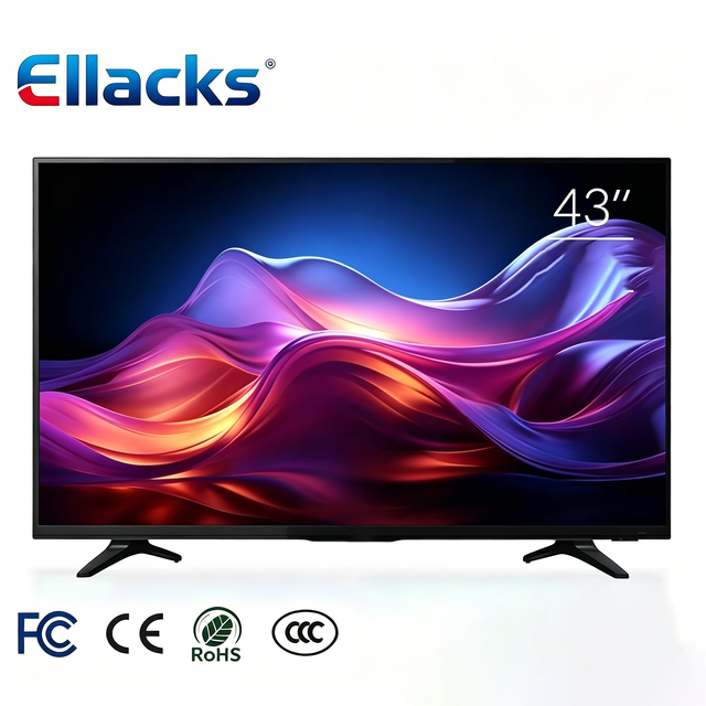 Most Popular Family and Rental Apartment Use 43 Inch SMART TV 2K 4K PAL HD FHD Android Google Webos LED LCD WIFI Television