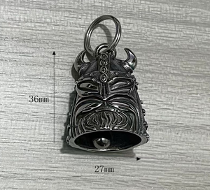 Clochette porte-bonheur pour motard, pendentif de protection pour motards avec son clair - Product Image 5