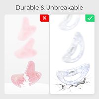 Outil de massage Gua Sha en jade de la marque Sialia pour le dos, le cou, le visage, les jambes, drainage lymphatique, élimination de la cellulite, éclaircissement, planche à gratter