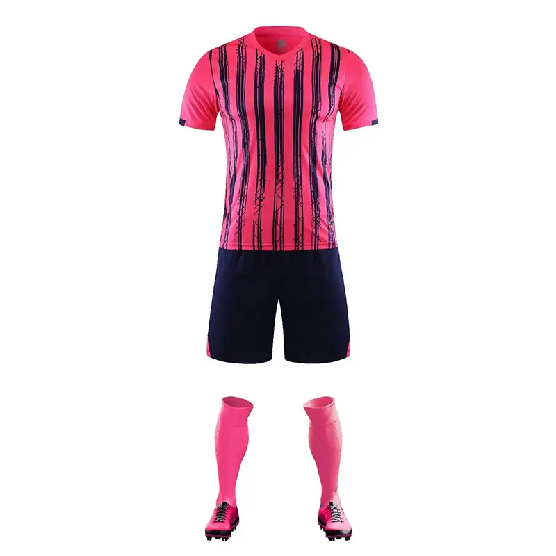 Divise da calcio da uomo con Logo Team Training Wear maglia da calcio a buon mercato maglia da calcio maglia europea set di abbigliamento da calcio