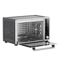 Four à convection multifonctionnel personnalisable en usine, en acier inoxydable, 45L, électrique, de comptoir, avec commande numérique