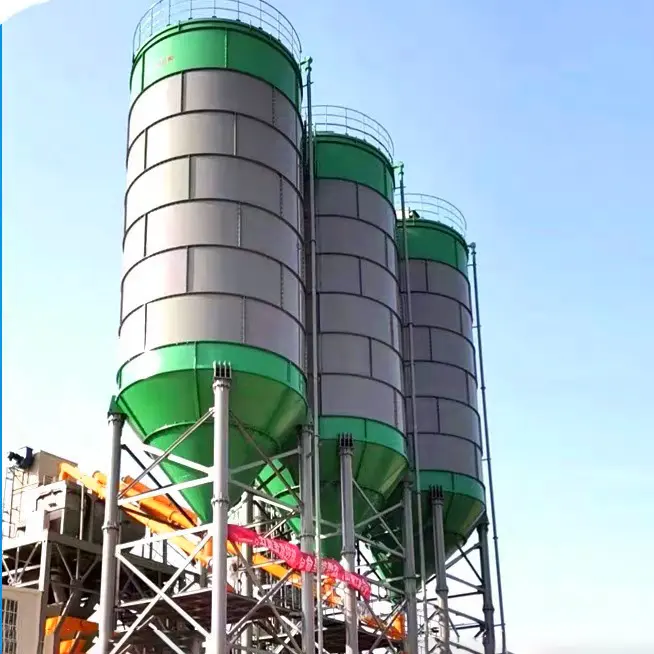 bolted type portable storage silo cost small steel storage cement powder silo manufacturers price for sale