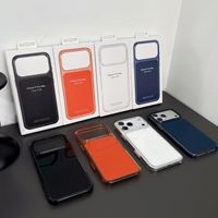 Prix d'Usine Étui de Téléphone 2 en 1 Transparent Antichoc Anti-Jaunissement Durable pour iPhone 17 Air 17 Pro Max 17 Pro Housse de Protection