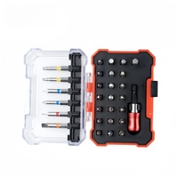 Portapuntas de Cambio Rápido, Adaptador de Brocas de 1/4'', Brocas de 25 mm y 50 mm, Juego de Herramientas Manuales, Kit de Destornilladores
