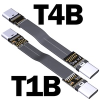 Kabel Ekstensi USB 2.0 Tipe-C Male Female dengan Jaket TPE, Pengisian Cepat 3A, Kabel Kepang untuk Ponsel dan Komputer