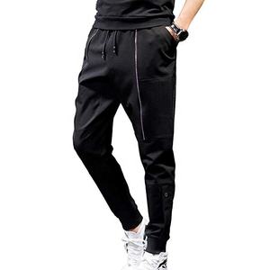 Men's Sports Casual Elastic Fleece Sweatpants Trousers Jogger Pants long sleeved printed trousers two pieces suit - Product Image 3
