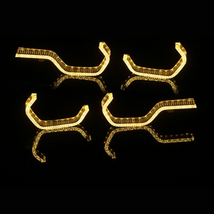 Sanvi - Accessoires de voiture de haute qualité en forme de cuillère avec éclairage LED, yeux d'ange pour BMW Série 3, pièces de phares - Product Image 4