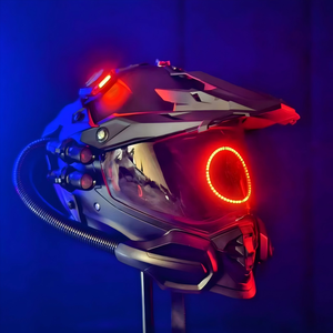 Appareils connectés intelligents personnalisés équipés de lumières respiratoires rouges, de caméras sportives et d'écouteurs sans fil. - Product Image 3