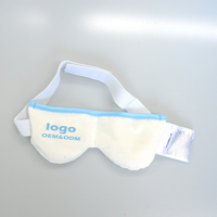 Masque de thérapie chaude en cristal pour les yeux, compresses humides pour les styes et les yeux secs, avec propriétés anti-gonflement et nourrissantes