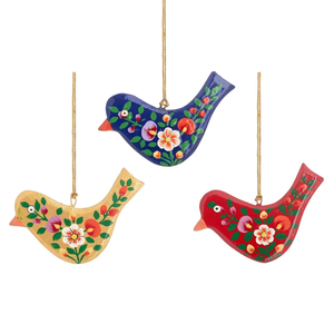 Handmade Eco-Friendly Paper Mache Birds for <b>Winter</b> Home <b>Decor</b> Hanging Tree Christmas Ornaments Wholesale Bags Packaging - Product Image 4