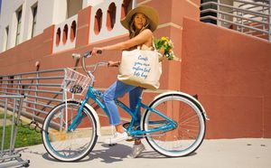 Custom Logo Plain <b>Long</b> Handle Printed Blank Cotton Eco-friendly Canvas Shopping Handbags Tote <b>Bag</b> for Women - Product Image 6