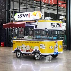 Kekeen Goedkope Snack Machines Koffie Hot Verkoop Mini Elektrische Koelkast Mobiele Food Kar Truck Met Lage Prijs